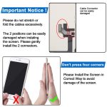 Écran LCD JK inell pour avec assemblage complet de numériseur, For iPhone 14(JK inell), For iPhone 14 Plus(JK inell) – Image 11