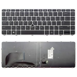 Clavier rétroéclairé pour ordinateur portable version américaine sans doigts, For HP EliteBook 840 G3