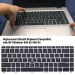 Clavier rétroéclairé pour ordinateur portable, For HP EliteBook 840 G3 – Image 5