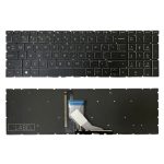 Clavier rétroéclairé pour ordinateur portable Crystal Cap US Version, For HP Pavilion Gaming 15-DK