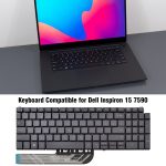 Clavier d'ordinateur portable version américaine, For Dell Inspiron 15 7590 7591 7791 – Image 6