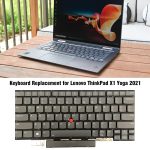 Clavier d'ordinateur portable rétroéclairé, For Lenovo ThinkPad X1 Yoga 2021 – Image 7