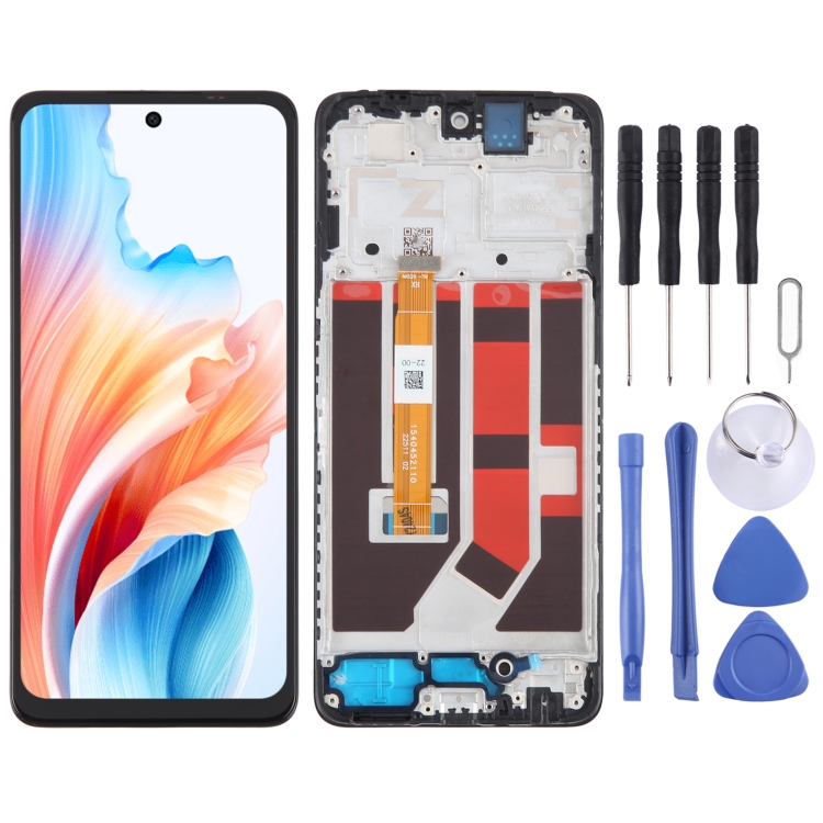 EDA005311245.jpg Écran LCD OEM pour assemblage complet de numériseur avec cadre, For OPPO A79 5G, For OPPO A59 5G, For OPPO A2 5G, For OPPO A18 4G, For OPPO A38 4G, For OPPO A58 4G, For OPPO K11X, For OPPO F23 5G, For OPPO A1 5G 2023, For OPPO A1x, For OPPO A56s... – Image 1