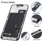 Écran LCD OLED dur GX avec assemblage complet de numériseur, For iPhone 13(GX Hard OLED) – Image 3