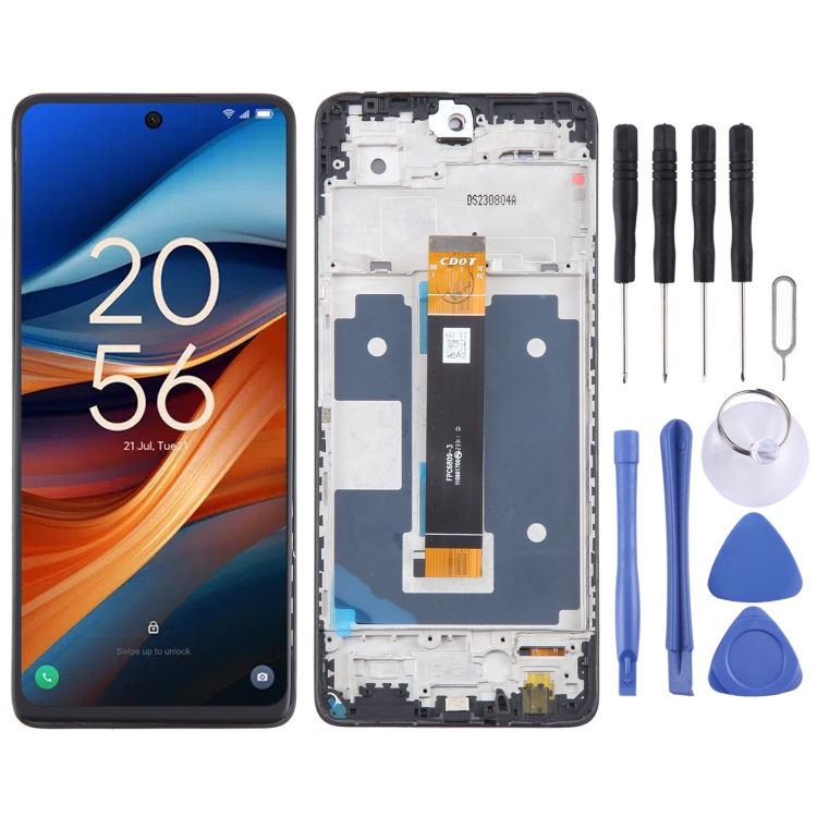 EDA006769910.jpg Écran LCD OEM avec numériseur complet, For TCL 50 SE, For TCL 40 NxtPaper 5G, For TCL 40 NxtPaper 4G, For TCL 406 T506K, For TCL 40 XE, For TCL 40 XL T608M, For TCL 40 SE, For TCL 408 T507D1, For TCL 405 T506D, For TCL 40 R T771K, For TCL 30 XL T671G – Image 1