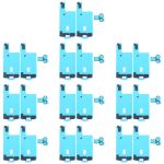 Lot de 10 autocollants noirs pour dissipateur de chaleur arrière avec coussinets en éponge pour caméra arrière, For iPhone 16 Pro Max, For iPhone 16 Pro, For iPhone 16 Plus, For iPhone 16