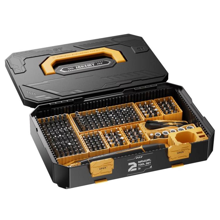 EDA0080127.jpg Jakemy JM-8199 Boîte à outils manuelle modulaire 257 en 1 – Image 1