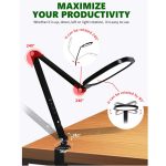Lampe de remplissage à support cantilever à pince Kaisi LED35 – Image 12
