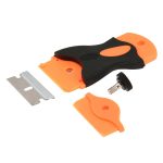 Outil de réparation de couteau UV OCA de dissolvant de grattage d'écran LCD de téléphone 2 en 1 avec lame en métal et en plastique – Image 6