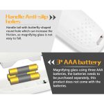 JAKEMY JM-Z19 Loupe optique portable 8X avec lumière LED – Image 11