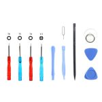 JIAFA JF-8114 Ensemble d'outils de réparation 11 en 1 pour smartphones Sony / Nokia