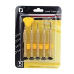 JF-8140 10 en 1 métal + plastique iPhone Kit d'outils de réparation de démontage dédié – Image 6