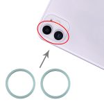 Anneau de protection en métal pour lentille de caméra arrière, 2 pièces, pour iPhone 11, For iPhone 11