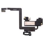 Écouteur haut-parleur avec câble flexible de capteur de microphone pour iPhone 11 Pro