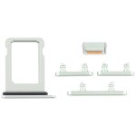 Tiroir Carte SIM + Touches Latérales pour iPhone 12 Mini, For iPhone 12 Mini (Single card) – Image 2