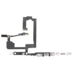 Pour iPhone 15 Bouton d'alimentation et câble flexible Bluetooth