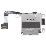Pour iPhone 15 Plus Prise de support de carte SIM unique avec câble flexible