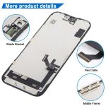 Écran LCD JK incell pour iPhone 15 – Image 3