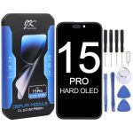Écran OLED rigide JK pour iPhone 15 Pro
