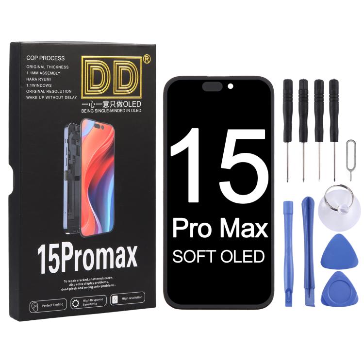 IP5P0170.jpg Écran OLED souple DD pour iPhone 15 Pro Max – Image 1
