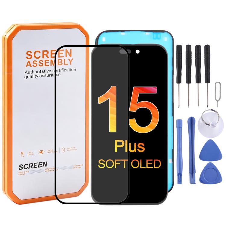 IP5P0178.jpg Écran OLED souple HXL pour iPhone 15 Plus – Image 1