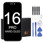 Écran OLED rigide GX pour iPhone 16 Pro