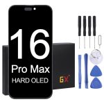 Écran OLED rigide GX pour iPhone 16 Pro Max