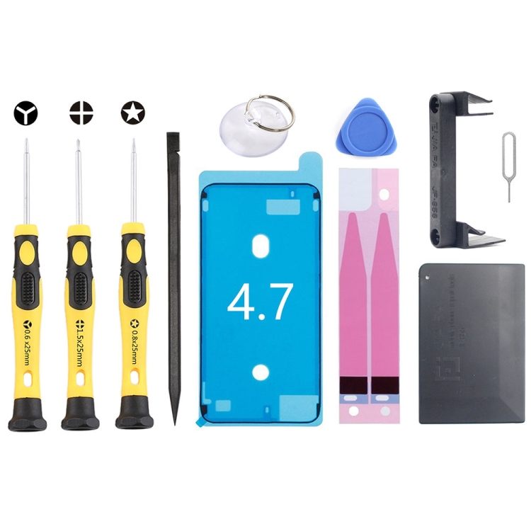 IP6S2575.jpg JIAFA JF-8158 Ensemble d'outils de réparation de batterie 11 en 1 pour iPhone 6s – Image 1