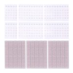 100 ensembles pour iPhone 7 & 7 Plus autocollants d'indicateur de garantie contre les dégâts d'eau