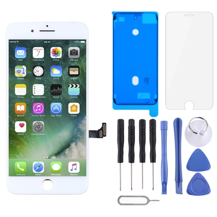 IP7P0236W.jpg Ensemble complet d'écran LCD et de numériseur d'origine pour iPhone 7 Plus, i7 Plus Original White, i7 Plus Original Black – Image 1