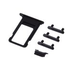 Plateau de carte + touche de contrôle du volume + bouton d'alimentation + touche de vibrateur pour interrupteur muet pour iPhone 7 Plus, For iPhone 7 Plus – Image 3