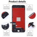 Ensemble complet d'écran LCD et de numériseur d'origine pour iPhone 8 Plus, i8 Plus Original Black, i8 Plus Original White – Image 9