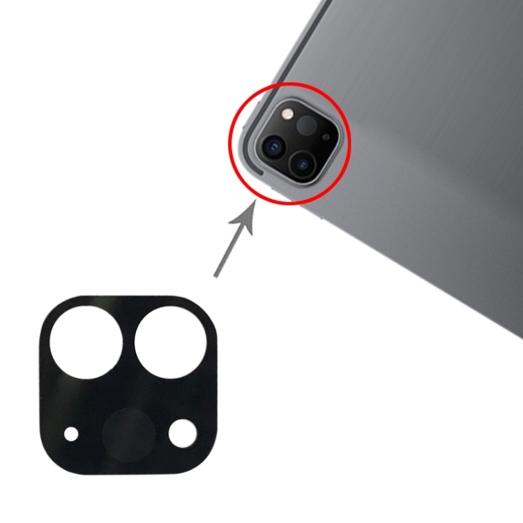 IPRO0271.jpg Objectif de la caméra arrière pour iPad Pro 11 (2020) / 12.9 (2020) – Image 1