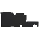10 PCS carte mère arrière autocollant noir pour iPhone X