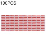 100 autocollants d'indicateur de garantie contre les dommages causés par l'eau de la carte mère PCS pour iPhone X