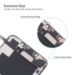 Écran LCD d'origine pour iPhone XS Max Digitizer Full Assembly avec câble flexible pour haut-parleur – Image 4