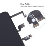 Écran LCD d'origine pour iPhone XS Max Digitizer Full Assembly avec câble flexible pour haut-parleur – Image 5