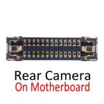 Connecteur FPC de la caméra arrière sur la carte mère pour iPhone XR – Image 2