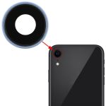 Lunette de caméra arrière avec cache d'objectif pour iPhone XR, For iPhone XR, For iPhone XR(Rose Gold)