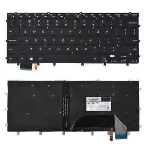 Clavier américain avec rétroéclairage pour Dell xps 15 9550 9560, For Dell XPS 15 (US)