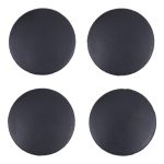 4 pcs Pièces de tapis de tapis de refroidissement en caoutchouc non glip
