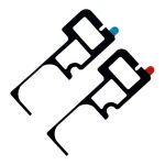 Pour Macbook Pro Retina 16 A2141 autocollants de ruban adhésif pour haut-parleur – Image 2