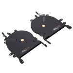 1 paire pour Macbook Pro 15,4 pouces avec barre tactile A1707 (2016-2017) ventilateurs de refroidissement (gauche + droite) – Image 5