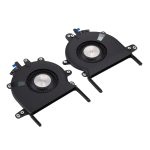 1 paire pour Macbook Pro 13,3 pouces avec barre tactile A1706 (2016-2017) ventilateurs de refroidissement (gauche + droite) – Image 4