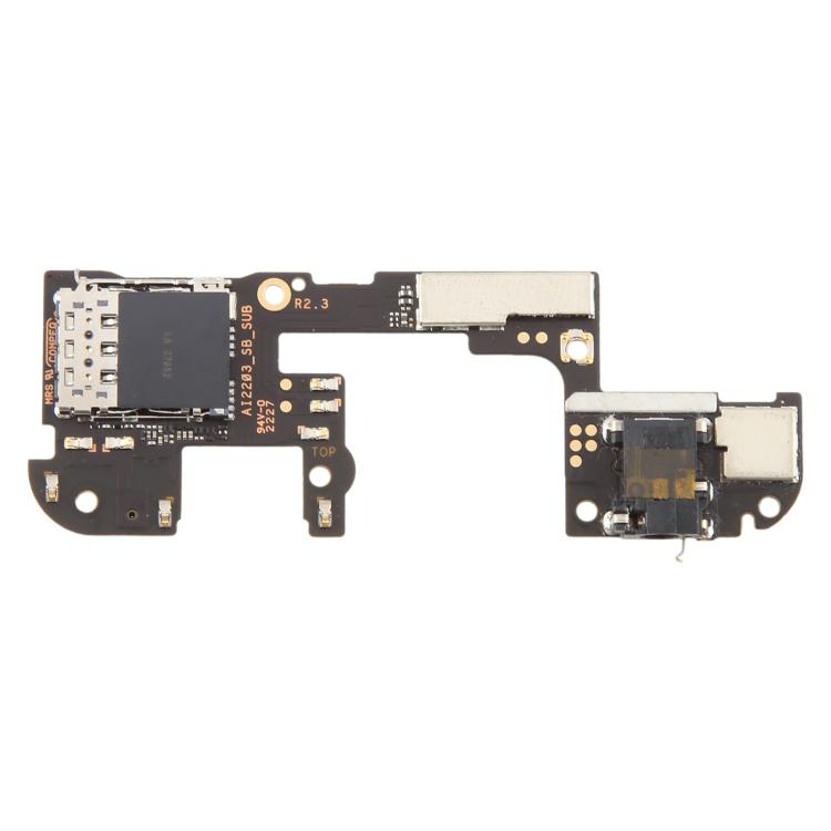 RPS0036.jpg Carte lecteur de carte SIM avec prise audio pour Asus ROG Phone 6/6 Pro MediaTek Dimensity Version – Image 1
