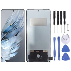 Écran LCD TFT complet pour ZTE Nubia Z50S Pro / Z60S Pro, sans identification par empreinte digitale