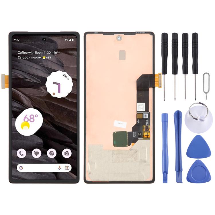 RPS0720.jpg Écran LCD d'origine avec numériseur et nappe de connexion pour lecteur d'empreintes digitales, compatible avec Google Pixel 7a GWKK3 GHL1X G0DZQ G82U8 – Image 1