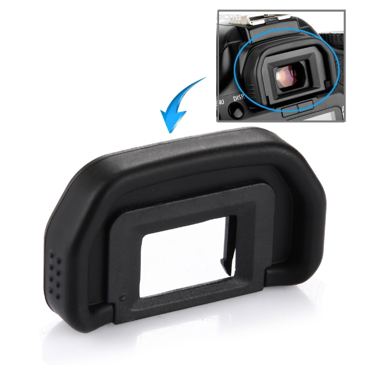 S-DLP-0501.jpg Œilleton EB pour Canon EOS 5D Mark II / 5D / 6D / 70D / 60D / 60Da / 50D / 40D / 80D (Noir) – Image 1