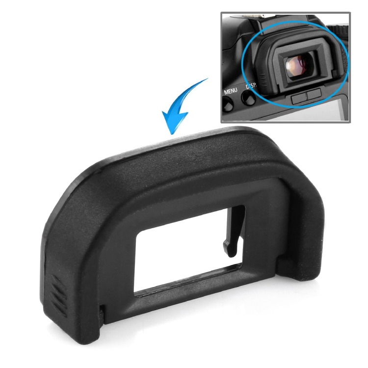 S-DLP-0502.jpg Œilleton EF pour Canon 350D / 400D / 450D / 500D / 550D / 600D / 1000D / 1100D (Noir) – Image 1