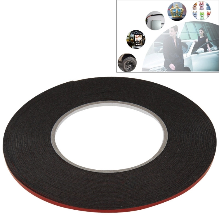S-ETP-2302.jpg Ruban adhésif autocollant double face éponge 0,3 cm, longueur: 10 m – Image 1